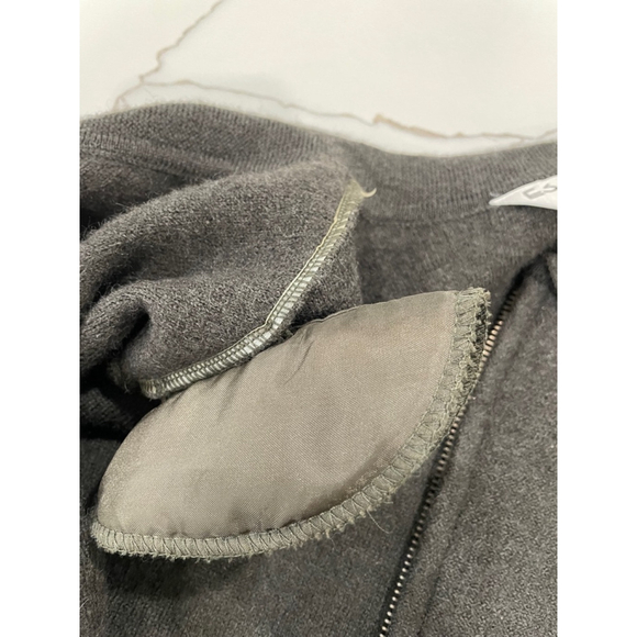 Essentials by Koret Vintage Wool Zip Up Collared Jacket Cardigan Women’s Medium - Picture 10 of 13